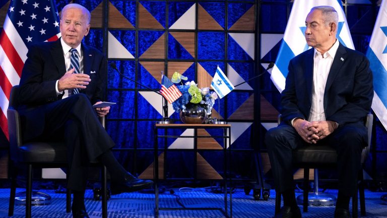 Joe Biden urges Benjamin Netanyahu to protect civilians in the Gaza Strip