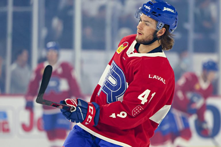 Laval Rocket |  Joshua Roy worked with “Dr Shot” on Thursday