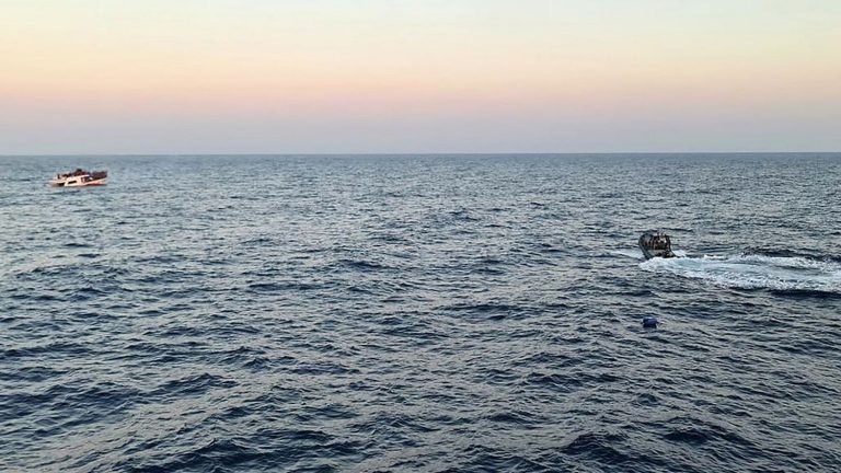 Lebanon rescues 51 Syrian and Palestinian migrants after their boat capsized in the Mediterranean