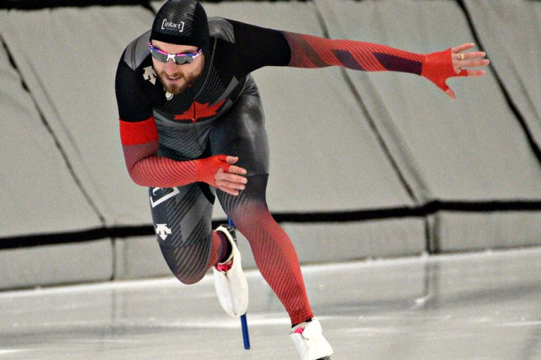 Long track speed skating |  Laurent Dubreuil returns to the podium in Poland