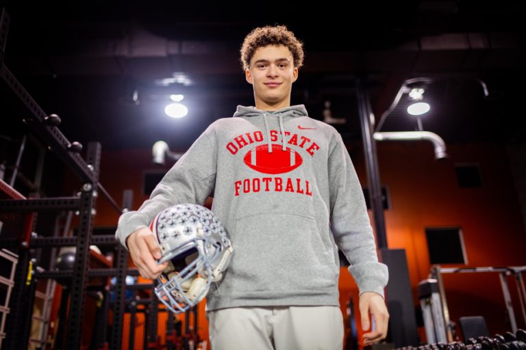 Maxence LeBlanc at Ohio State |  An instinctive decision