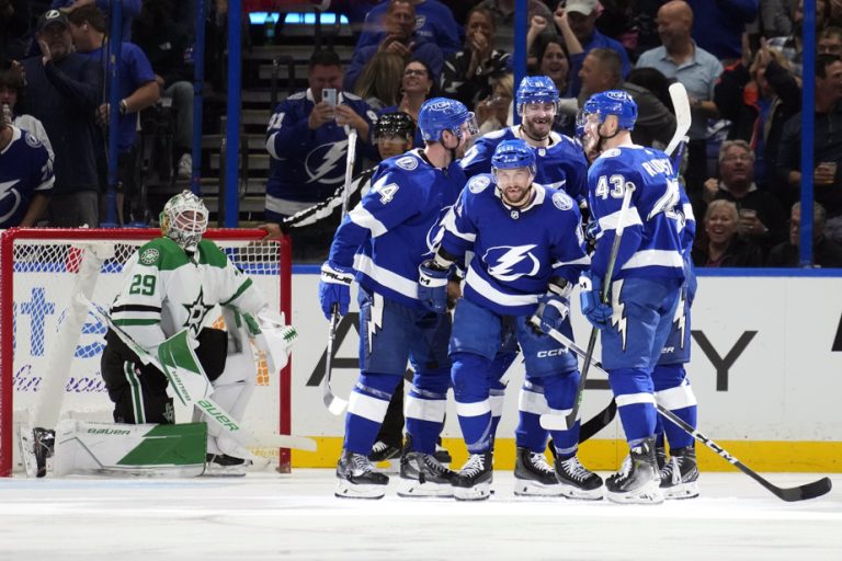 Monday in the NHL |  The Lightning whitewash the Stars 4-0