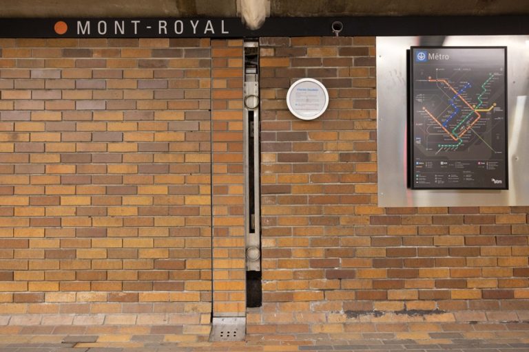 Mont-Royal Station |  Subway artwork disappears without a trace