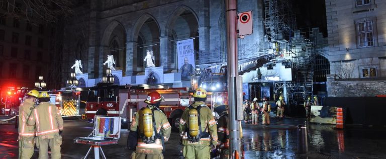 Montreal: an electrical problem causes a fire at the Notre-Dame basilica