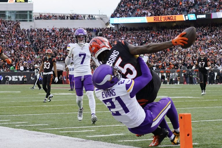 NFL |  Tee Higgins forces overtime, Bengals win 27-24 against Vikings