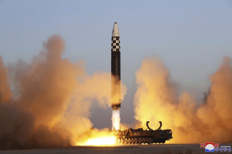 North Korea fired a missile capable of reaching the United States