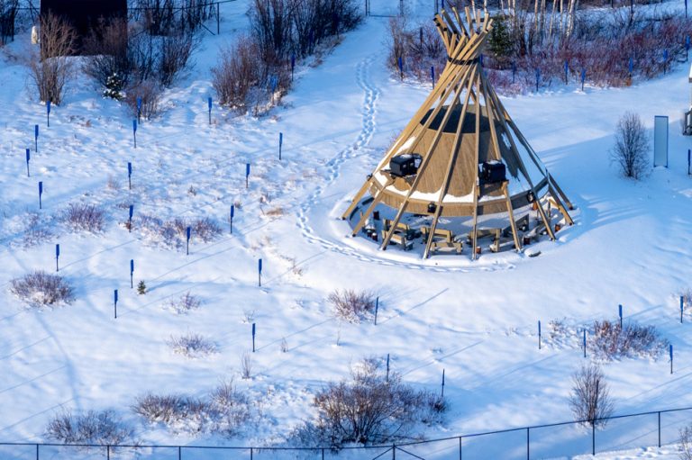 Quebec seen from the air |  The six indigenous seasons: late autumn