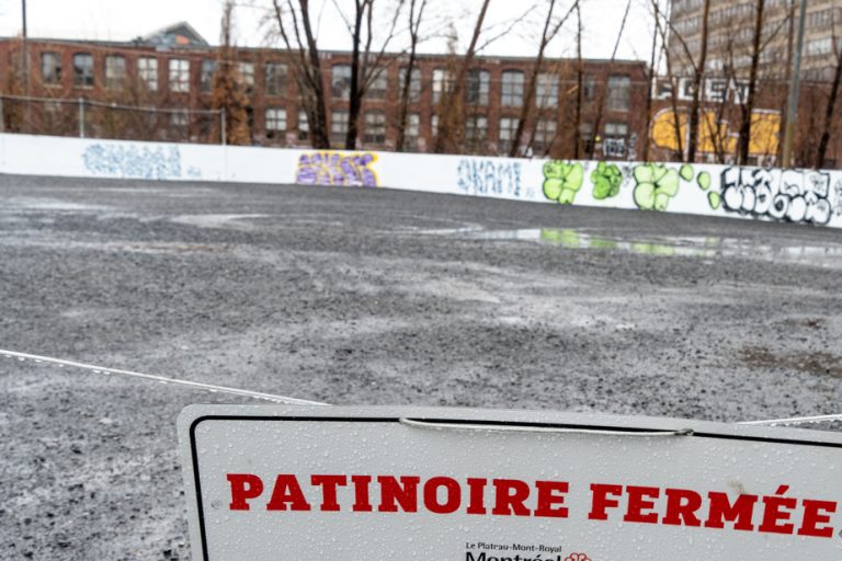 Rain and mild weather |  Several ice rinks will be “impassable” for Christmas in Montreal