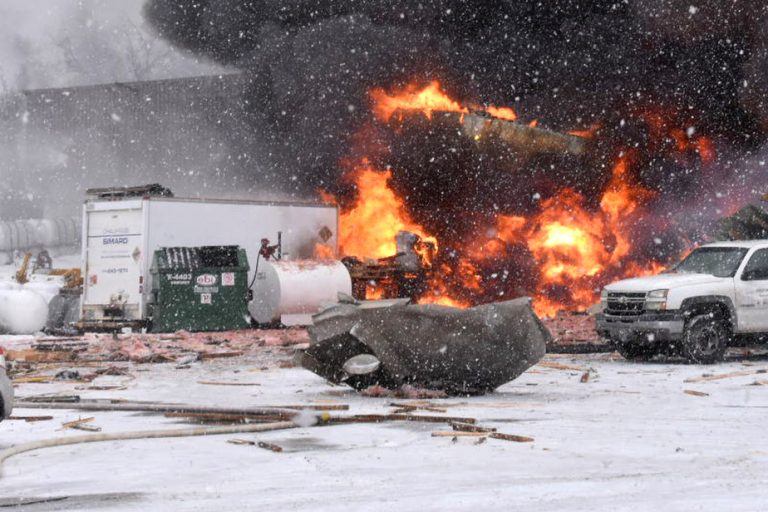 Saint-Roch-de-l’Achigan |  The explosion due to welding work on a tanker truck