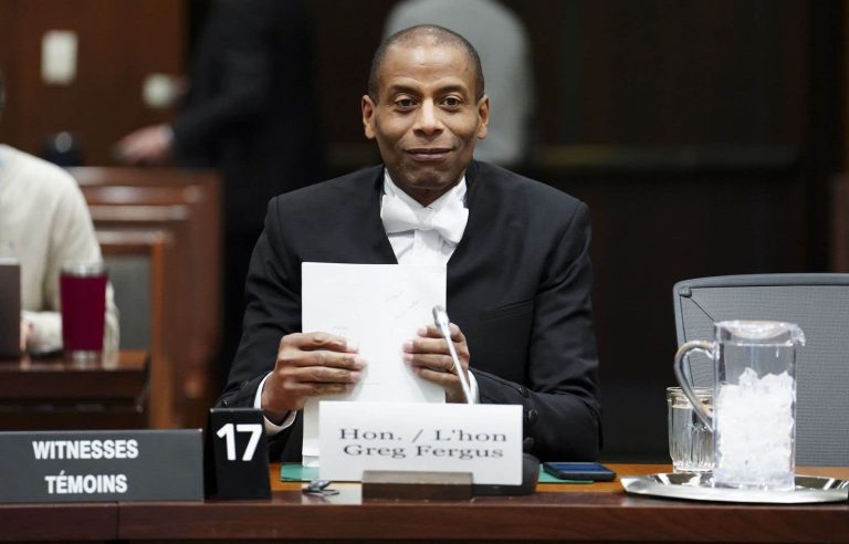 Saved by a report, Speaker of the House Greg Fergus still in trouble