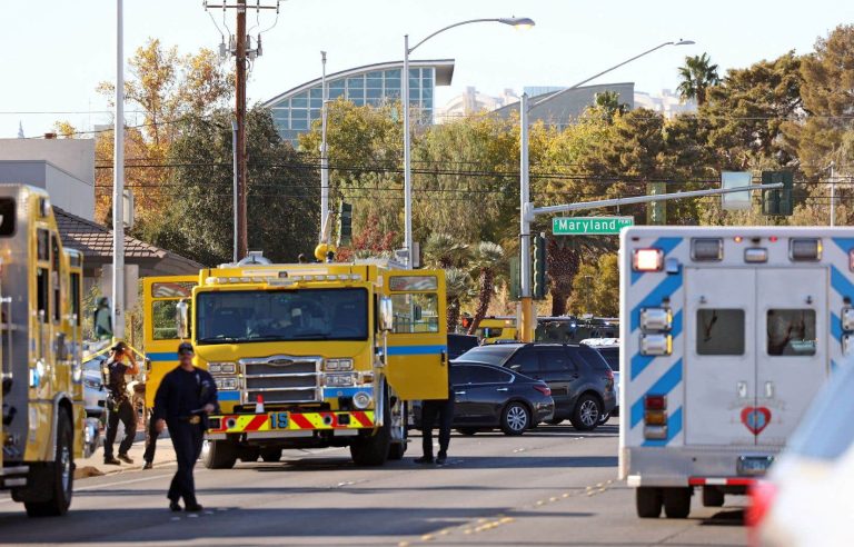 Shooter hits multiple people on college campus in Las Vegas