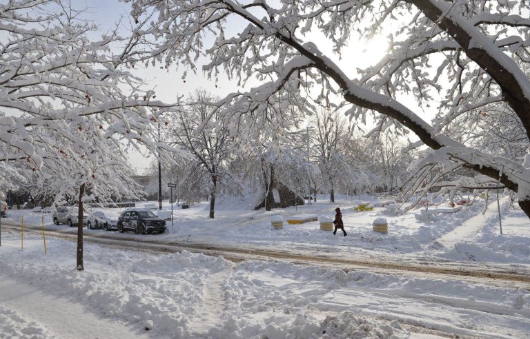 Snow and the flame of solidarity