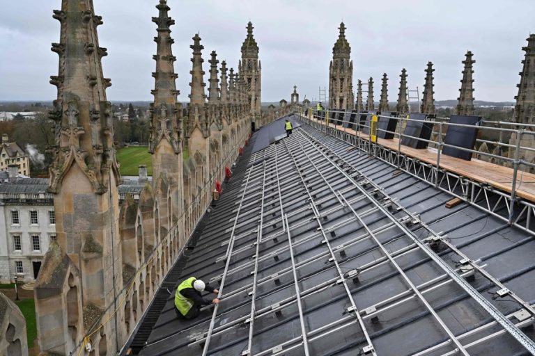 Solar panels sow discord at King’s College Chapel