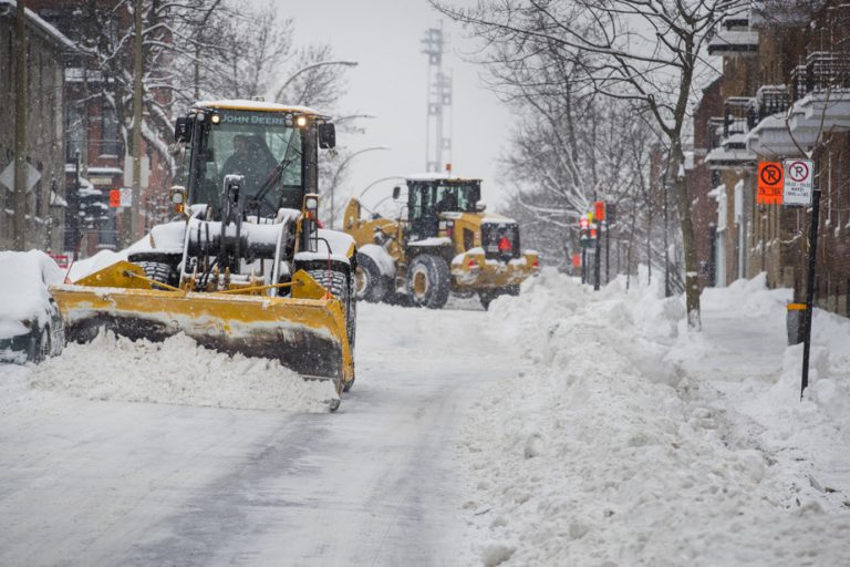 Léger firm survey |  A majority of Montrealers quite satisfied with snow removal