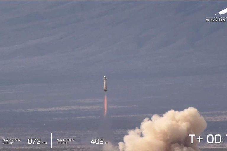 Successful return to space for Blue Origin