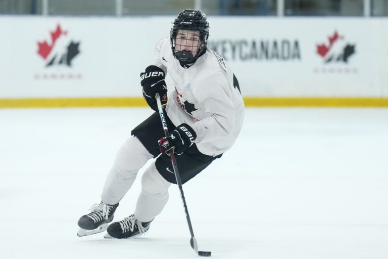 Team Canada Junior Camp |  Macklin Celebrini turns heads