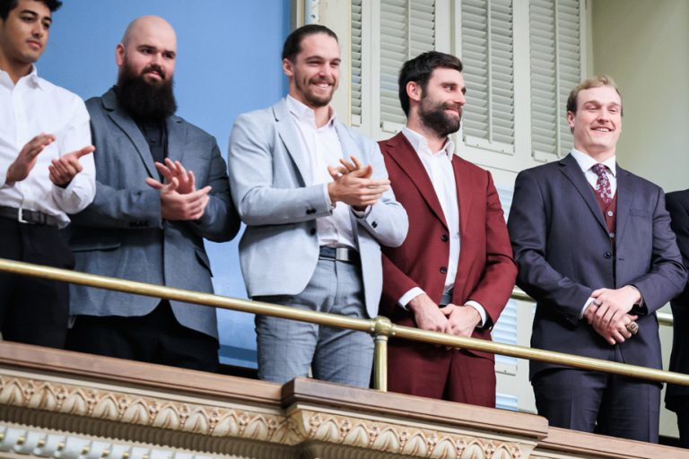 The Alouettes honored by the National Assembly