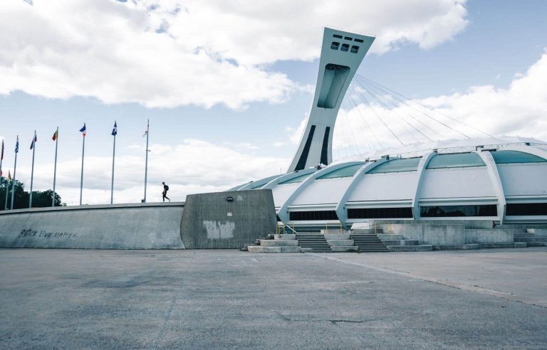 The Olympic Stadium enclosure temporarily closed