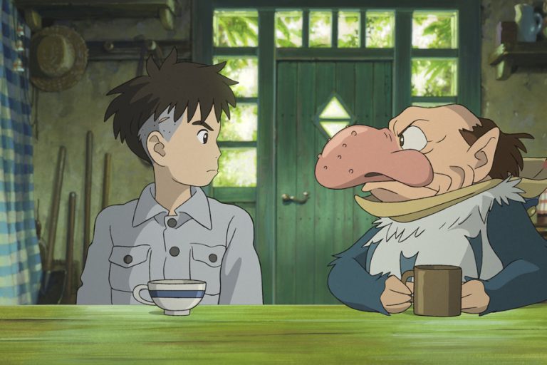 The animated film The Boy and the Heron tops the box office