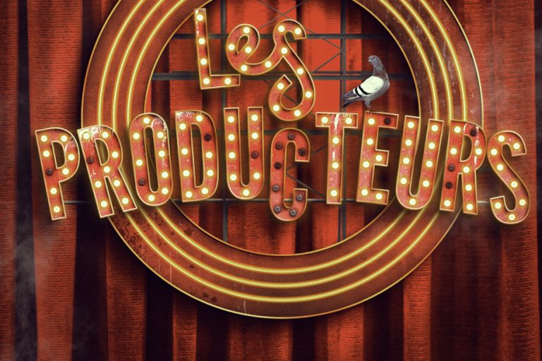 The cast of the musical Les Producers revealed