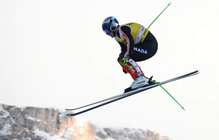 Three Canadians crack the top 10 behind an Austrian double in Val Gardena