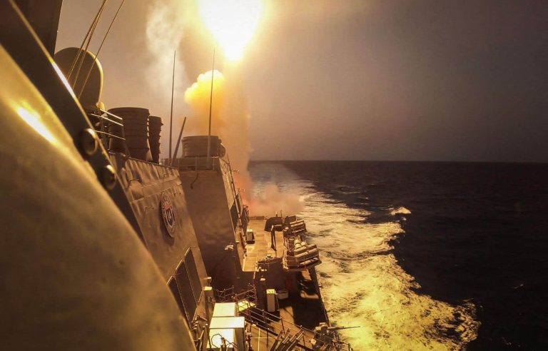 US destroyer shoots down drones to protect commercial ships in Red Sea