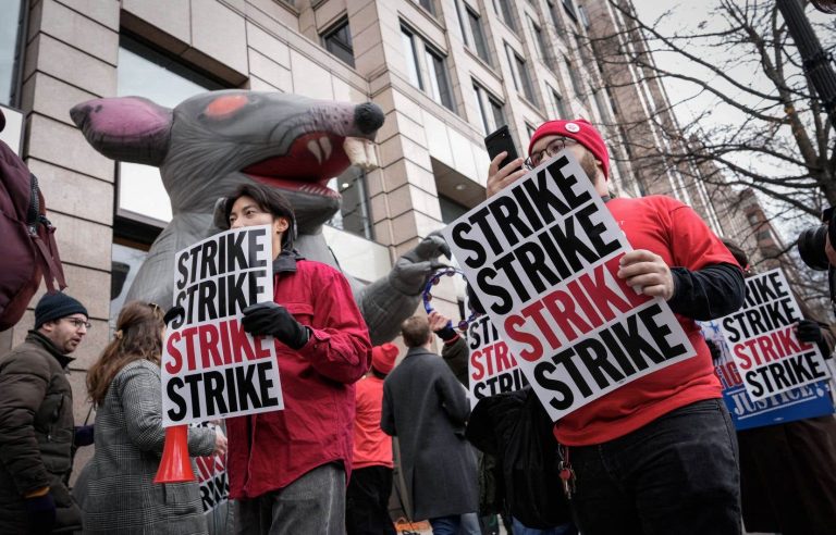 Washington Post employees are on strike this Thursday