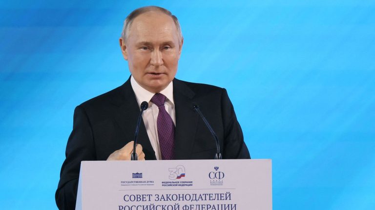 “We will never go back,” warns Vladimir Putin in his New Year’s speech