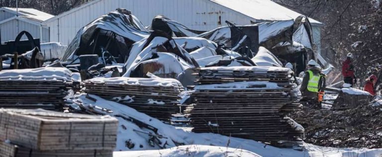 Welding work on a poorly cleaned gasoline tanker trailer caused the explosion in Saint-Roch-de-L’Achigan