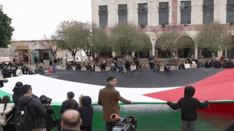 a Christmas under high security in Bethlehem