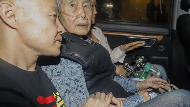 ex-president Alberto Fujimori released from prison after being pardoned from his sentence for crimes against humanity