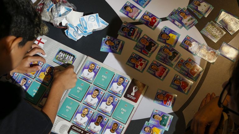 for the first time in history, amateur players appear in a Panini album