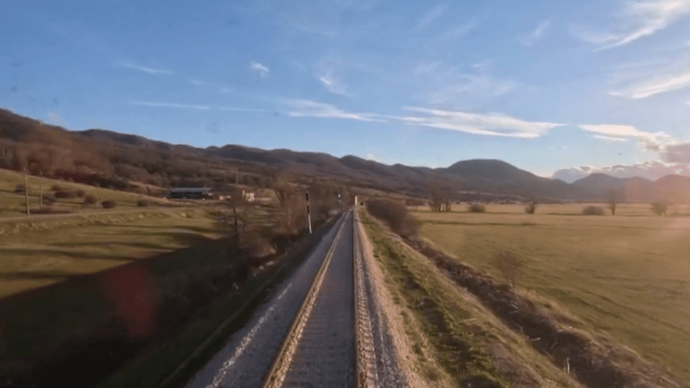 in Abruzzo, a train to go back in time