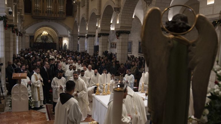 in Bethlehem, Christmas mass under the sign of the war between Israel and Hamas