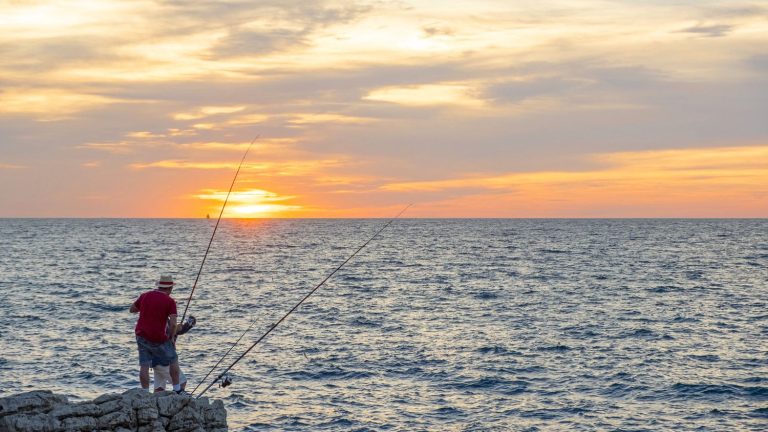 in Marseille, fishermen exasperated by a proposed decree which would force them to record their catches on an application