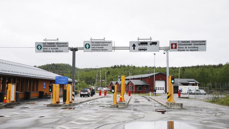 in Norway, the town of Kirkenes in a semblance of the Cold War