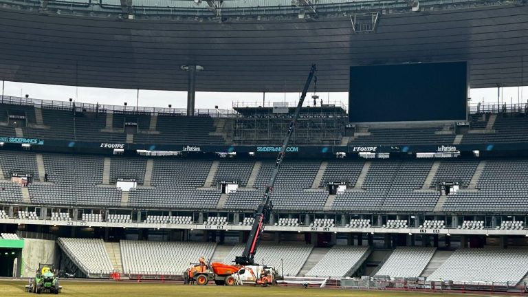 lawn, athletics tracks, screens, 5G… The Stade de France under construction in preparation for the Olympic Games