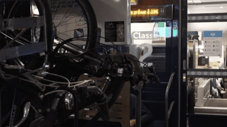 more and more bicycles on board trains