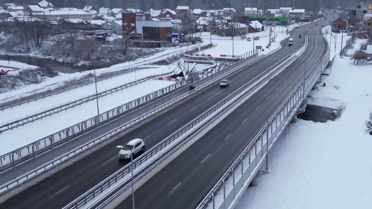 the new Irpin bridge, a symbol of rebirth