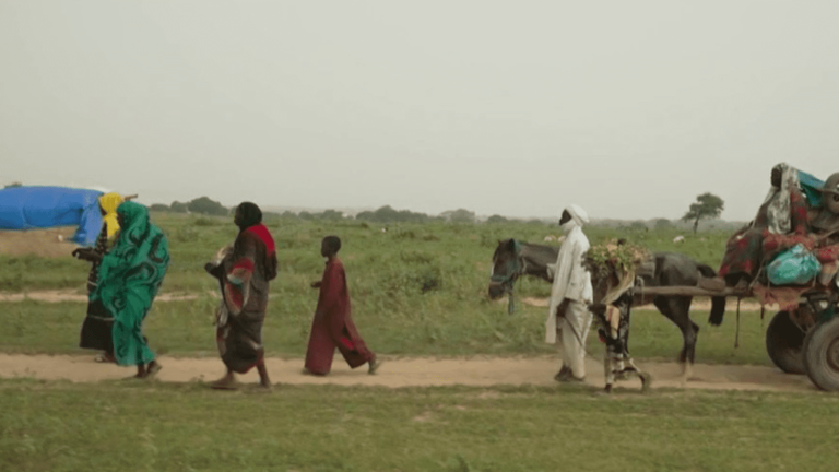 the slow agony of refugees in the camps of Chad