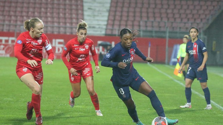 with the best posters now at 9 p.m., does the programming really serve the promotion of women’s football in France?