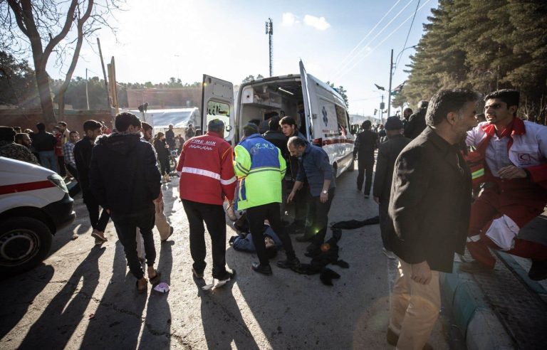 Massacre in Iran after double explosion near General Soleimani’s tomb