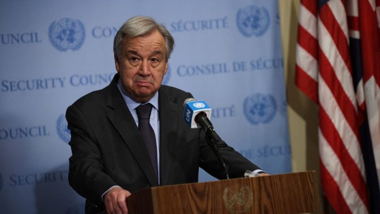 UN chief calls for continued operations of UN agency for Palestinian refugees