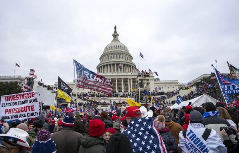 A January 6 stormed by American political divisions