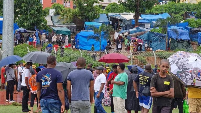 A new dismantling of migrant camp in Mayotte