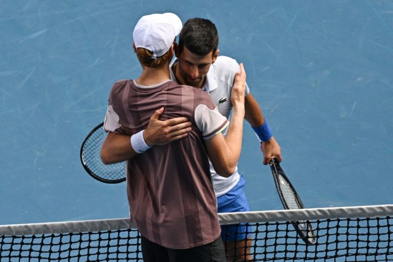 Australian Open |  On his favorite ground, Novak Djokovic debunked by Jannik Sinner