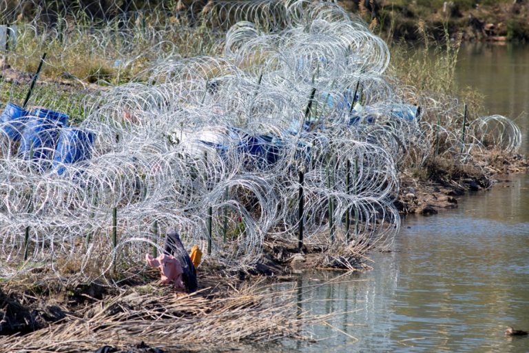 Border with Mexico |  Biden administration authorized to remove barbed wire installed by Texas