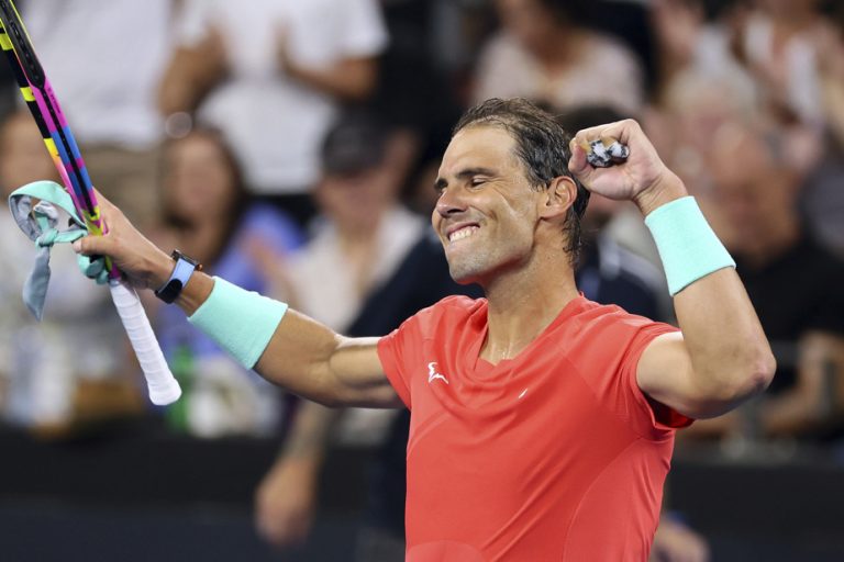 Brisbane Tournament |  Rafael Nadal makes his return to competition by beating Dominic Thiem