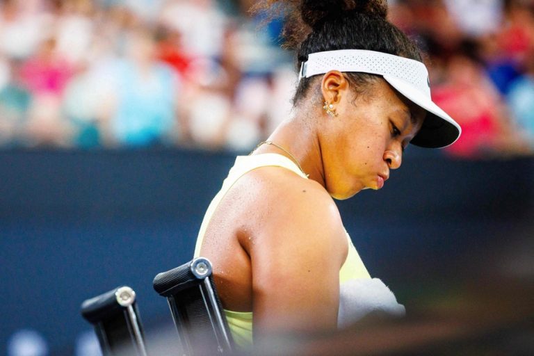 Brisbane tournament |  Naomi Osaka loses in three sets in the second round