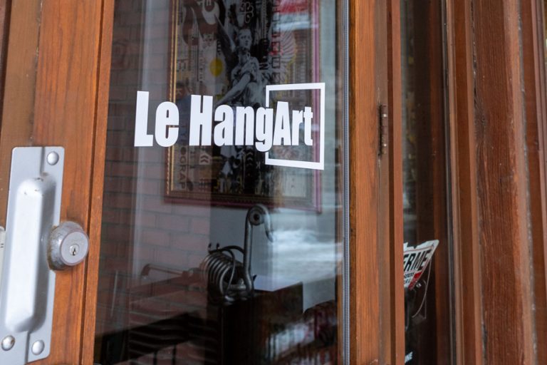 Closure of the Le HangArt gallery |  Artists will be able to collect their works